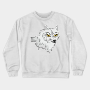 White Wolf Crewneck Sweatshirt